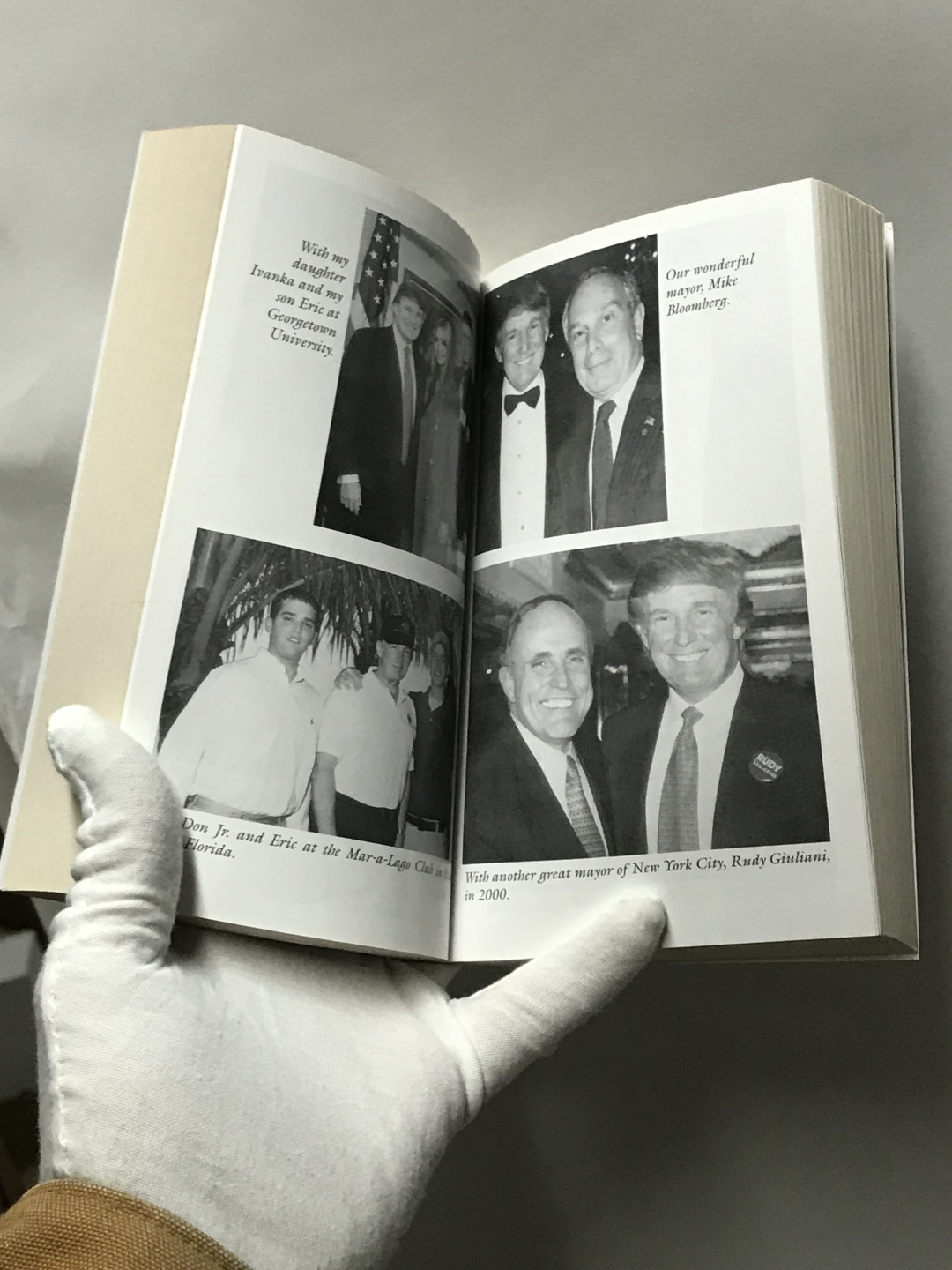 零元拍：美国前总统川普亲笔签名英文原版《川普教你如何致富》