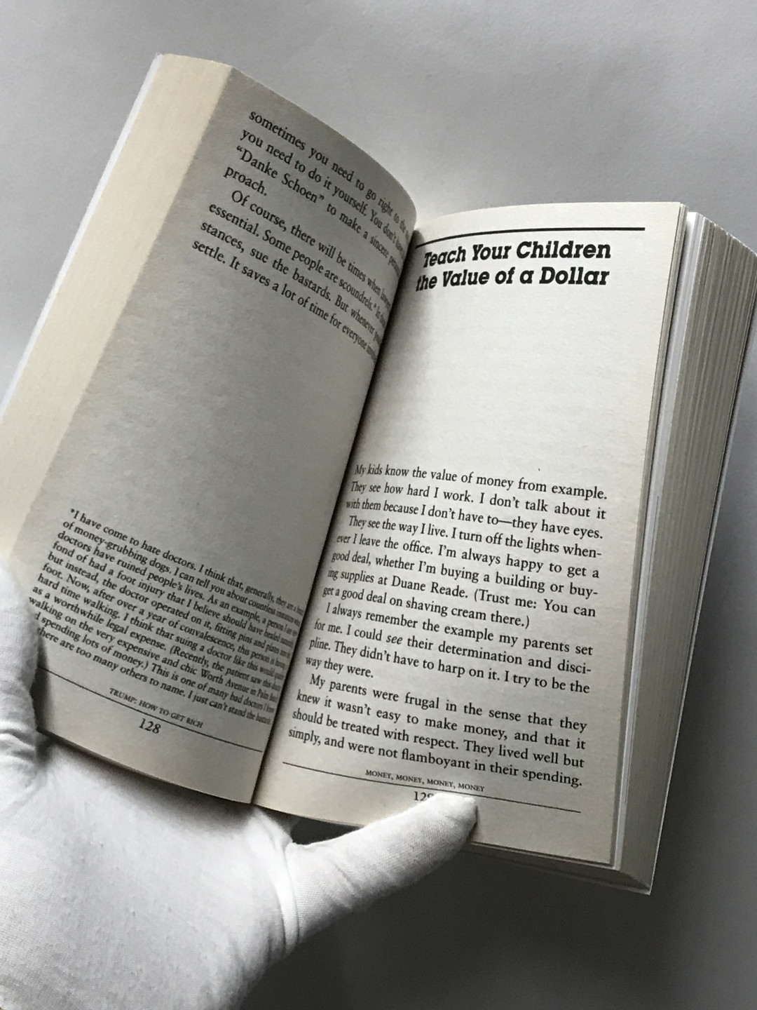 零元拍：美国前总统川普亲笔签名英文原版《川普教你如何致富》