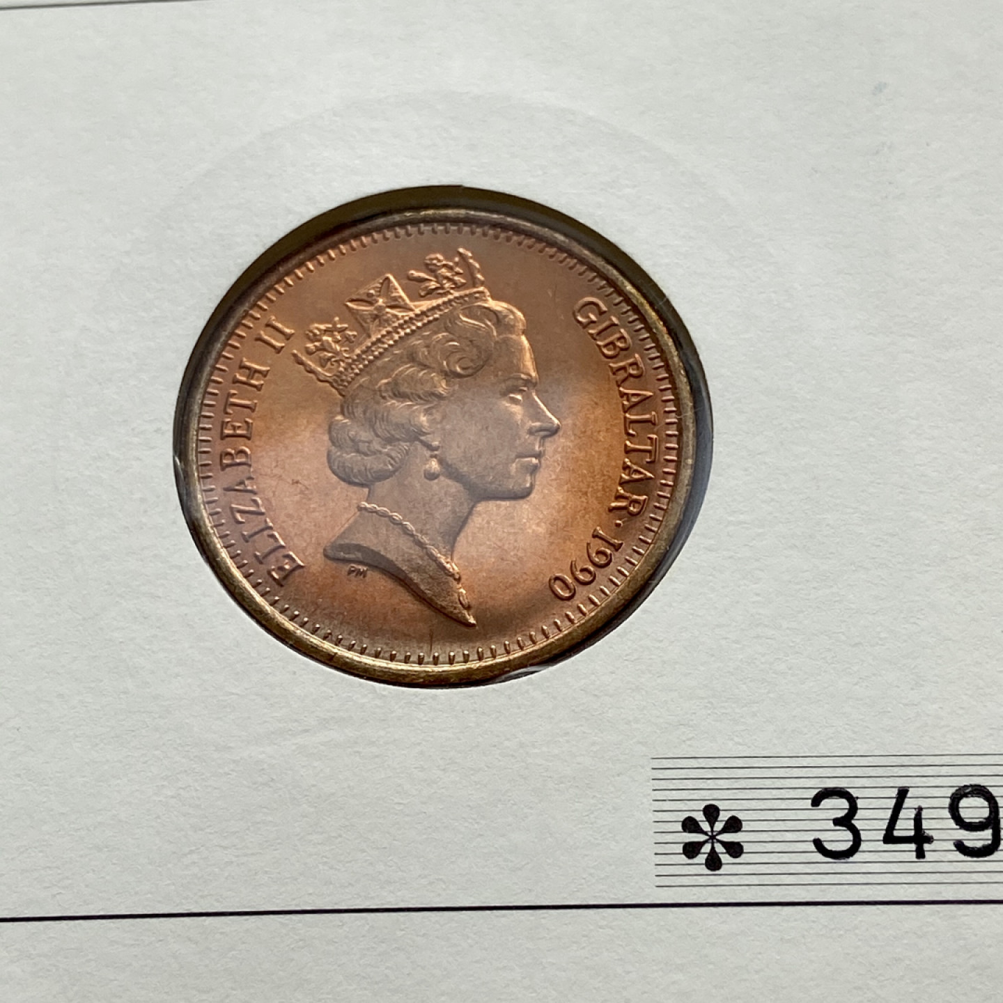 【Numismatist】第四场-0起拍-0佣金-包邮-世界硬币 直布罗陀2便士首日封 邮票和硬币成对 