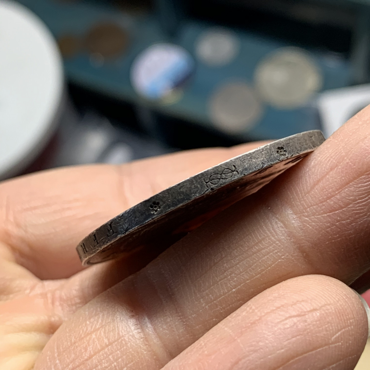 《竞宝斋》第30场-周日，周一，周二3场连拍（全场顺丰包邮） 意大利 1874年 伊曼纽尔二世 5里拉 大银币 原光好品