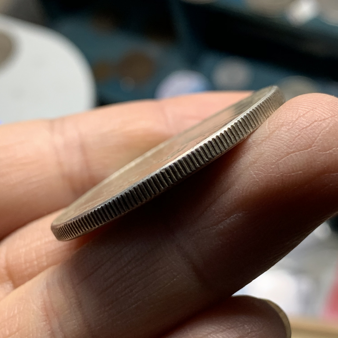 《竞宝斋》第30场-周日，周一，周二3场连拍（全场顺丰包邮） 古巴 1953年 马丁百年纪念 1比索 大银币 原味好品