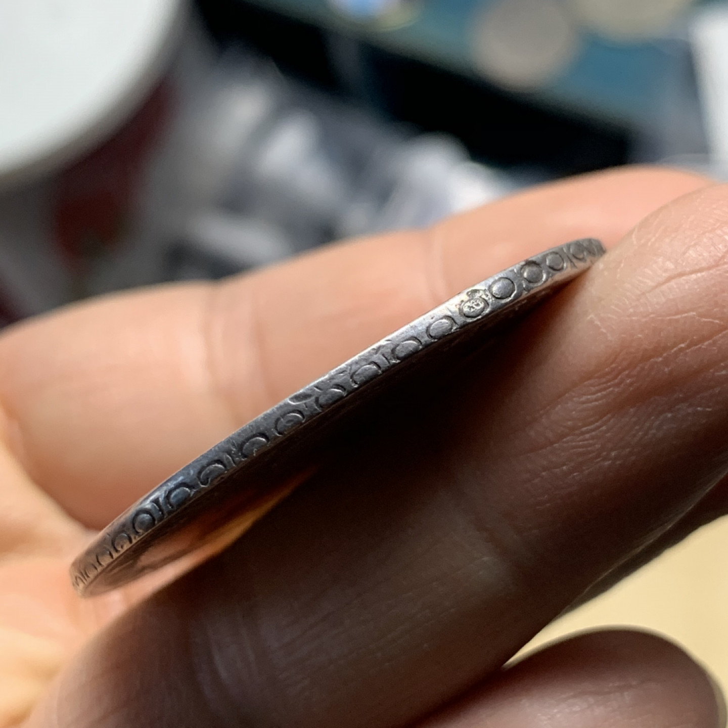 《竞宝斋》第30场-周日，周一，周二3场连拍（全场顺丰包邮） 意大利 托斯卡纳 1789年 1F 大银币 磨具偏打 无磕碰无划痕 状态已经算不错了 边纹无损