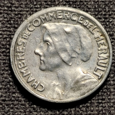 0起1加-纯粹捡漏拍-63场0佣包邮全托管场 - 法紧-埃罗省商会1924年25生丁