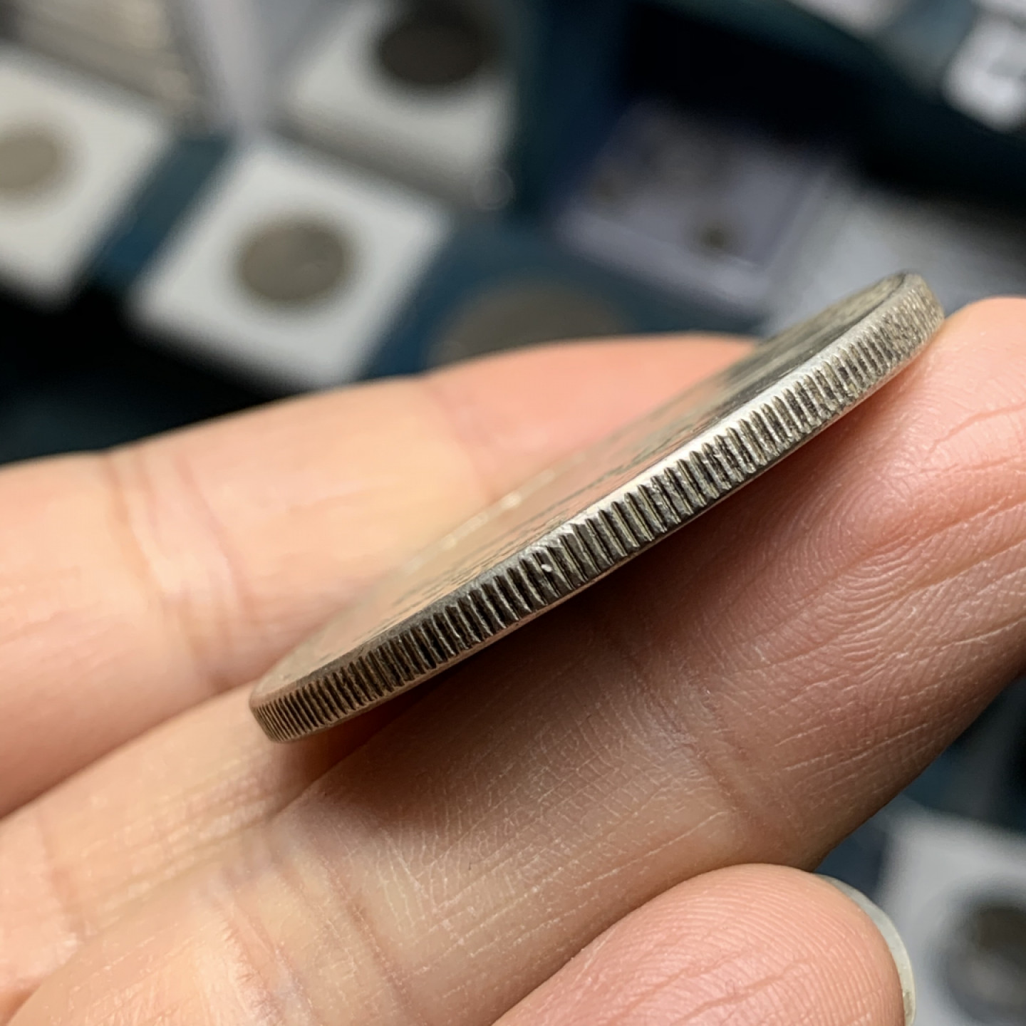 《竞宝斋》第31场（年内尾拍）-周日，周一，周二3场连拍（全场顺丰包邮） 淡五彩 古巴 1953年 何塞马蒂 1比索 大银币 26.7克 38mm