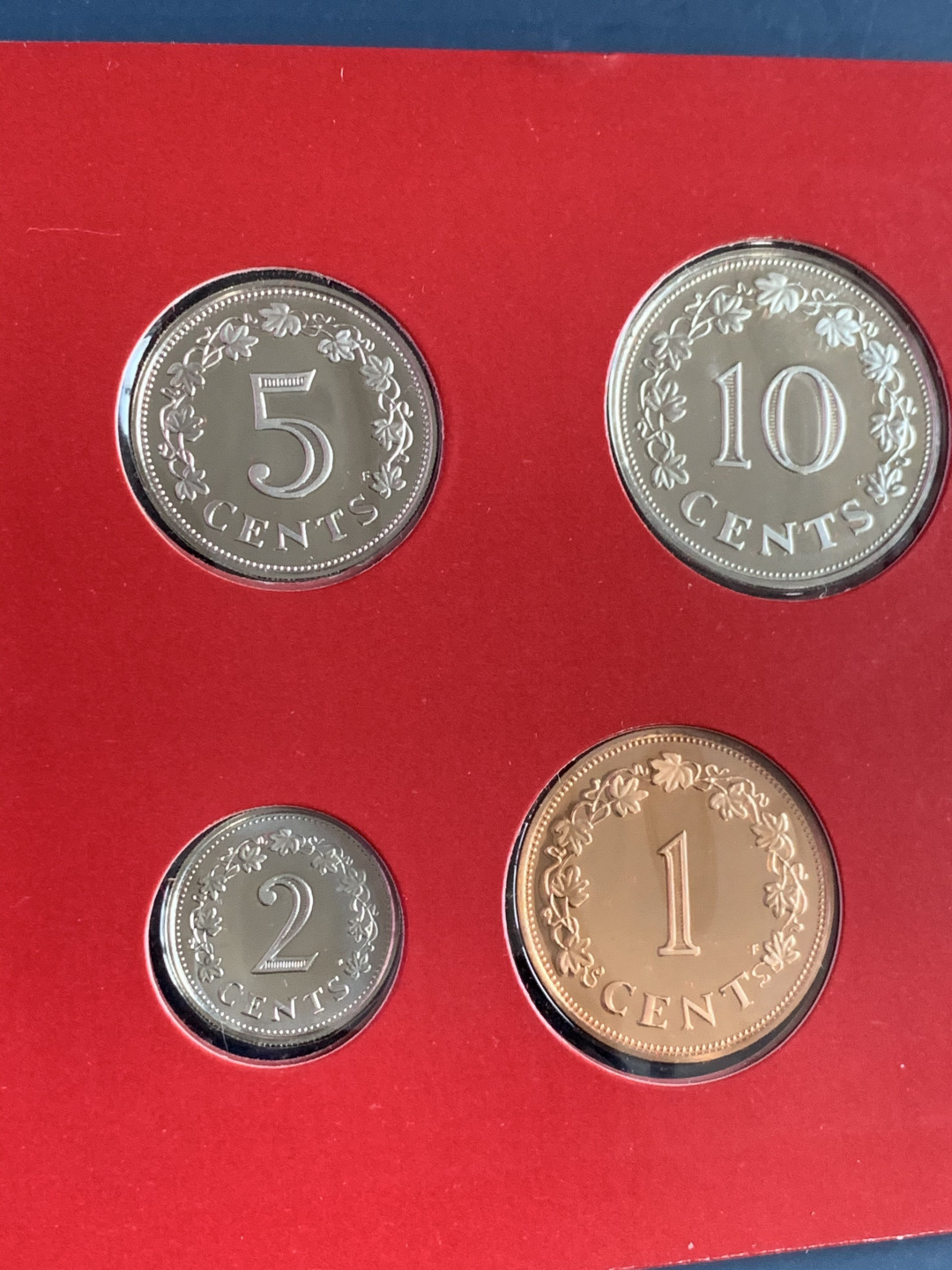 《竞宝斋》第31场（年内尾拍）-周日，周一，周二3场连拍（全场顺丰包邮） 马耳他 1976年 精制套币9枚原盒原证