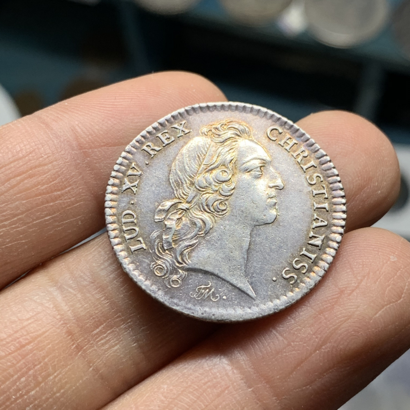 《竞宝斋》第31场（年内尾拍）-周日，周一，周二3场连拍（全场顺丰包邮） 法国路易十五帆船代币 做工精美