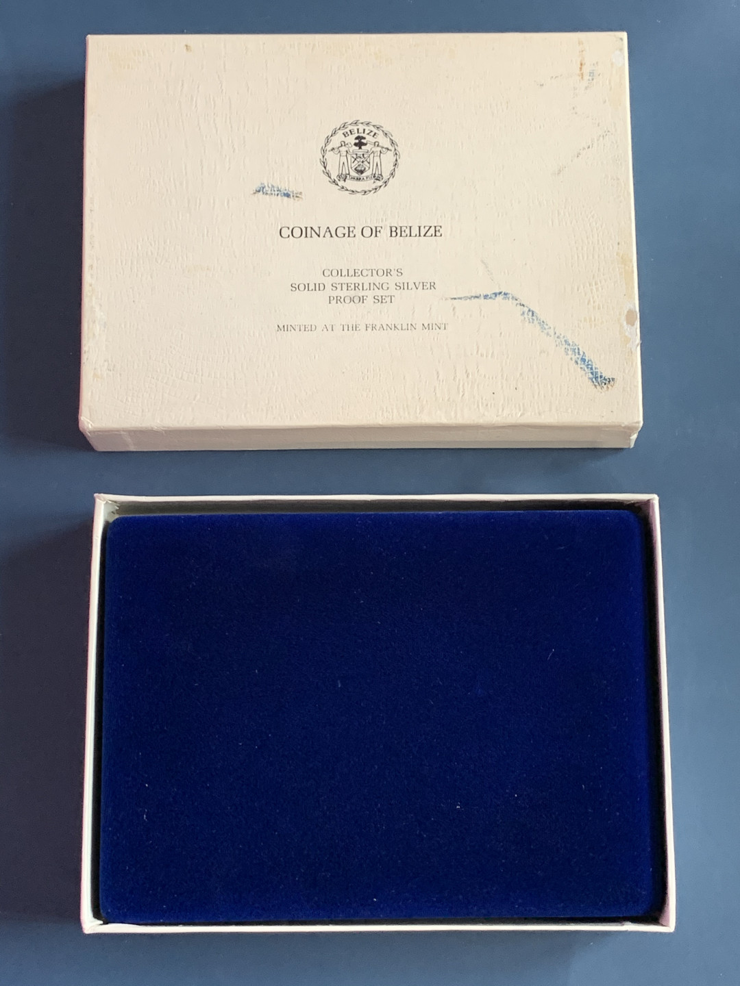 《竞宝斋》第31场（年内尾拍）-周日，周一，周二3场连拍（全场顺丰包邮） 伯利兹 1975年 精制套币8枚全银103克原盒原证