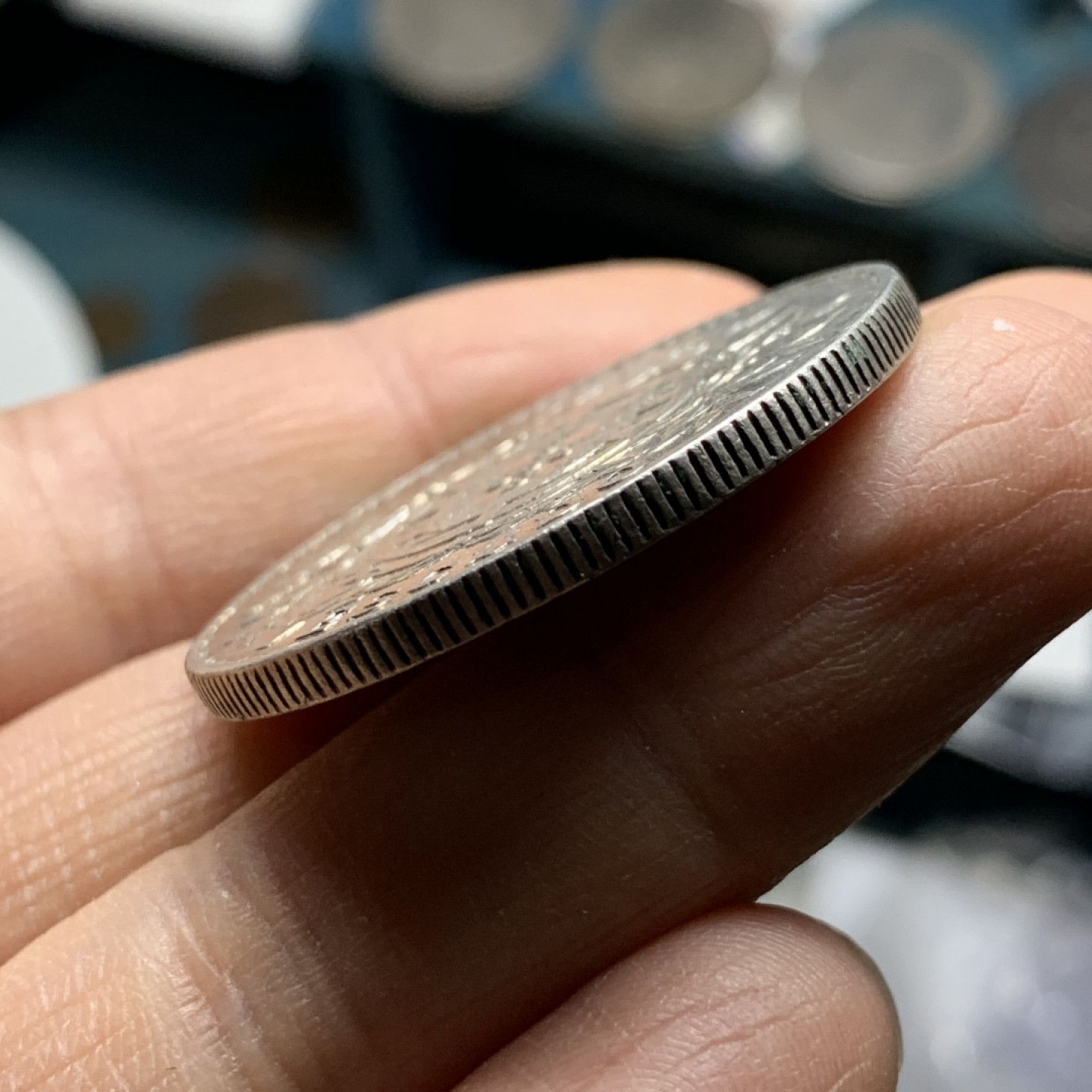 《竞宝斋》第31场（年内尾拍）-周日，周一，周二3场连拍（全场顺丰包邮） 葡萄牙1915年1埃斯库多大银币