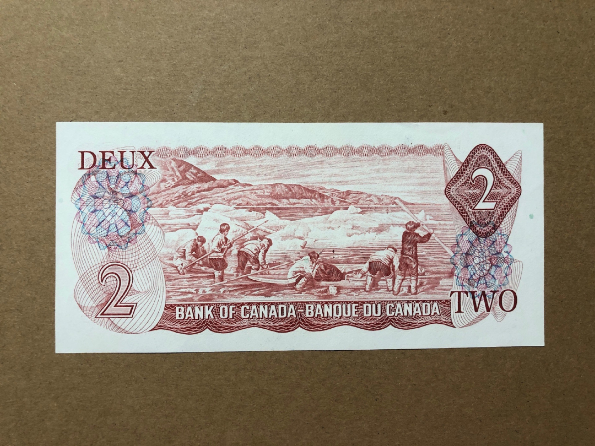《张总收藏》48期——新春精品 加拿大2元 UNC 1974年 888豹子号