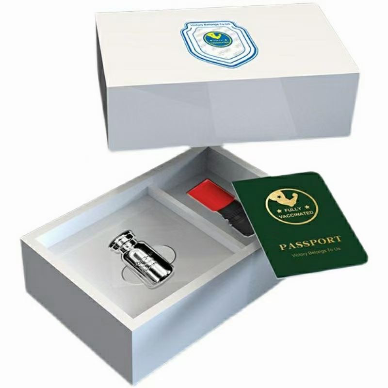 CSIS-GREAT评级精品钱币拍卖第一百二十七期 疫苗纪念币 带盒证