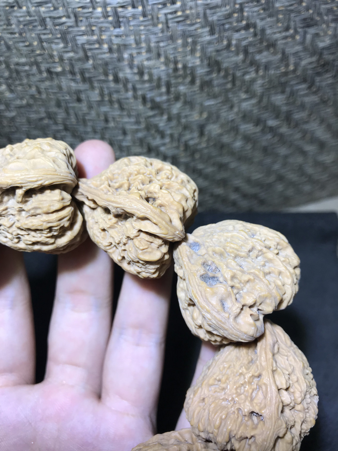 仅此一串，异型佛肚手串（品种:南疆石:)手串(手持)一串！