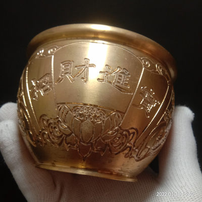 全铜招财缸 - 全铜招财缸