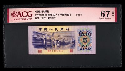 小骏钱币 - 纺织工人平水