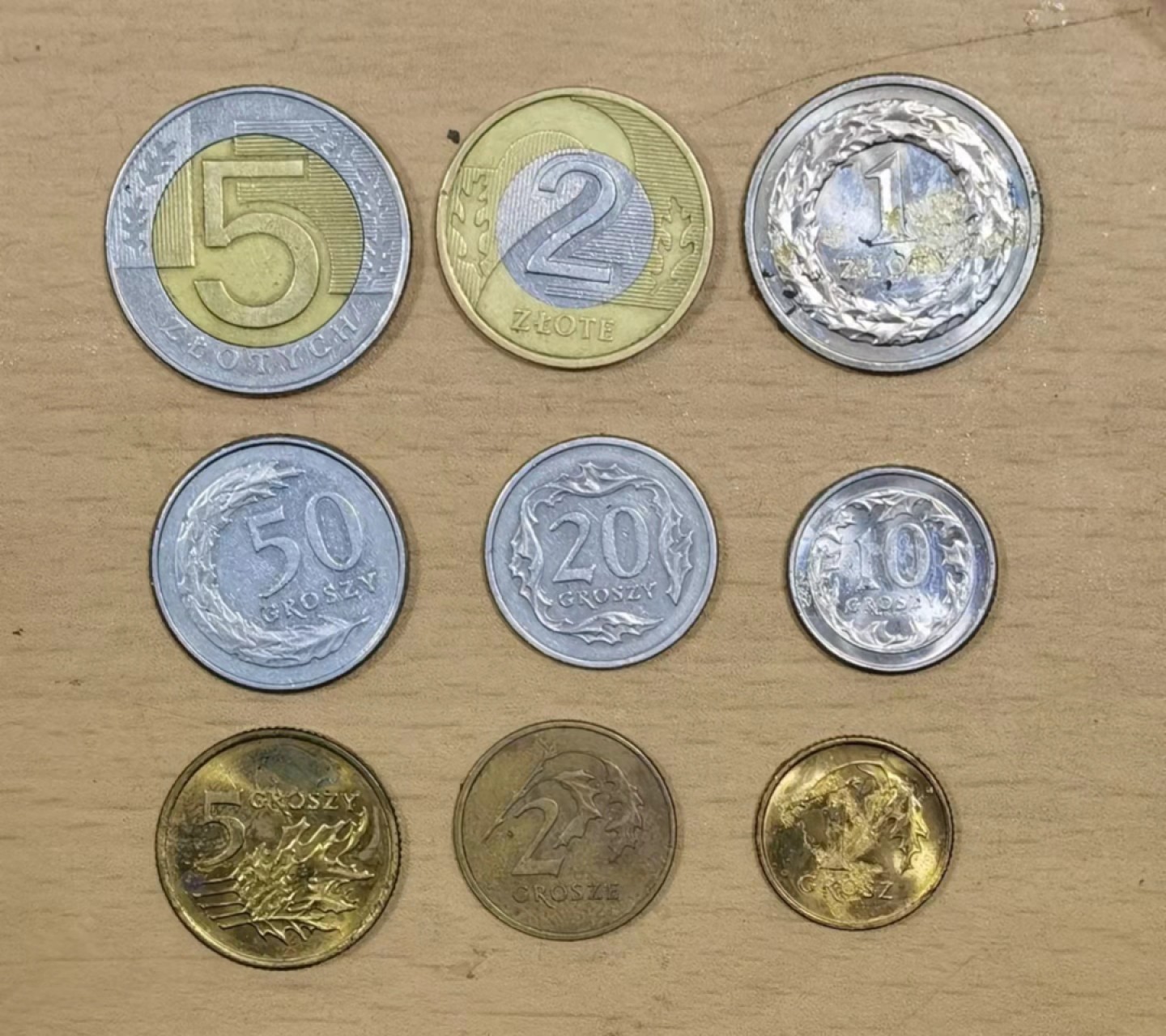 北京马甸外币专卖微拍第六十九期，外国非贵金属流通币，纪念币专场，陆续上新欢迎关注 波兰