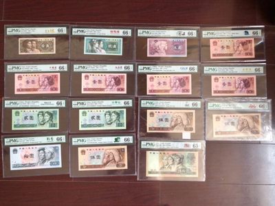 PMG 66分 第四套中文标不重复一套15张 通走 - PMG 66分 第四套中文标不重复一套15张 通走