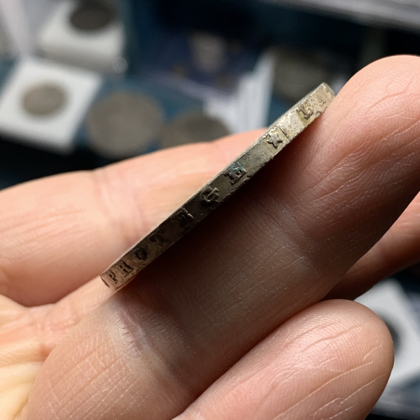 《竞宝斋》微拍-第32场-周日（全场顺丰包邮） 法国 1873年 大力神 5法郎 原光大银币 这状态可以送评