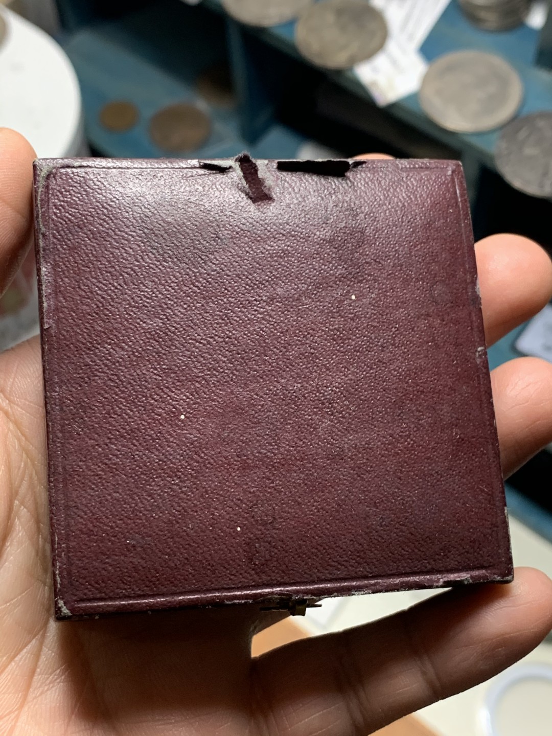 《竞宝斋》微拍-第32场-周日（全场顺丰包邮） 原盒 法国政治家巴蒂斯特 1929年纪念 高浮雕大铜章 52mm UNC状态