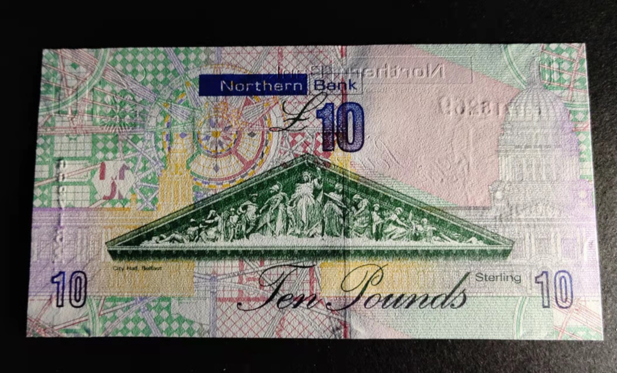 圣域骑士团 | 虎年新春上元节 专场 第二期（2022002期） 2008年 全新UNC 北爱尔兰 北方银行 10镑 P210a   GG冠号 轮胎发明家邓禄普头像