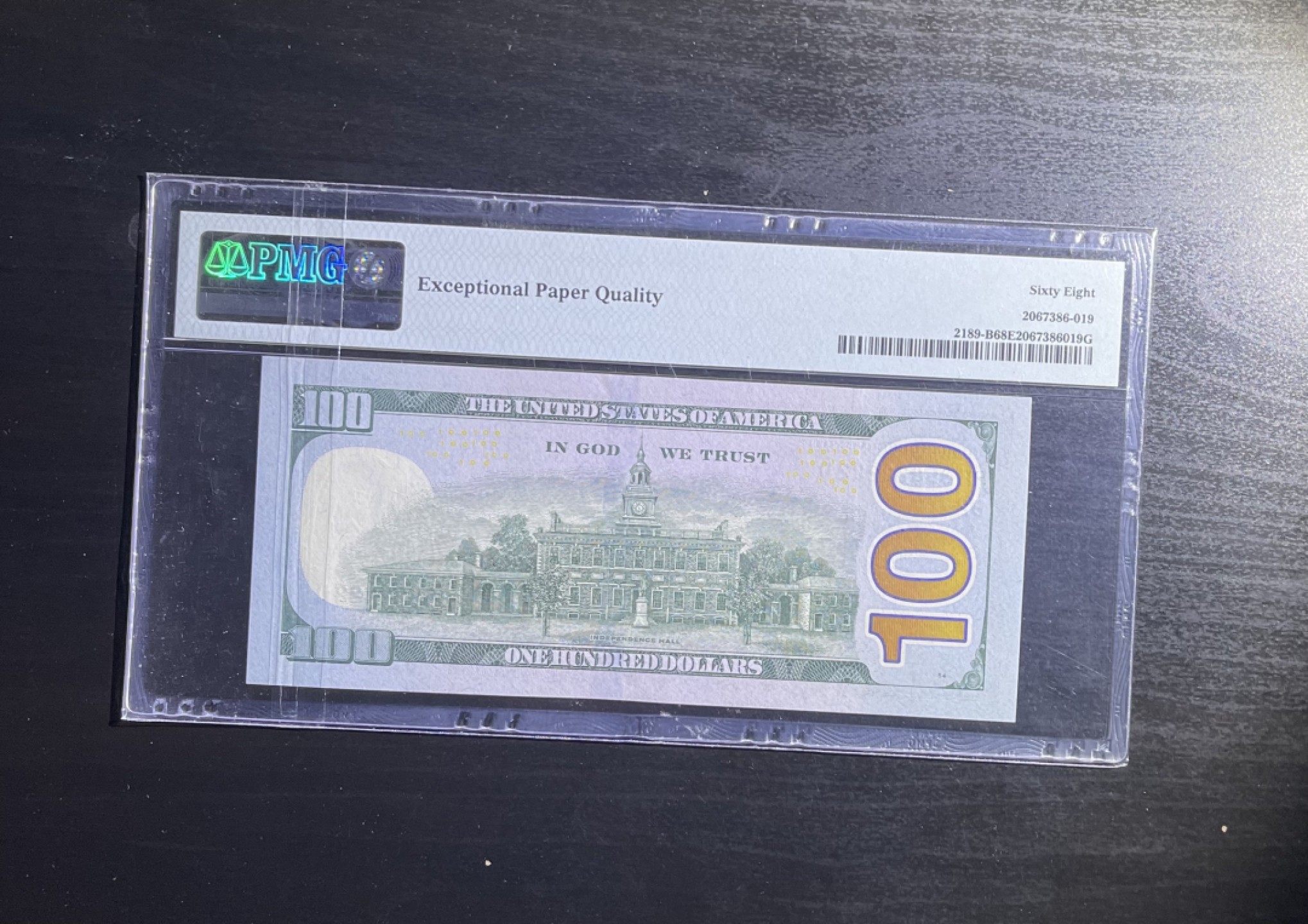 【丑猫0220】今晚7点整，自动“快拍” 100美元无47老虎号22222(亚军分)