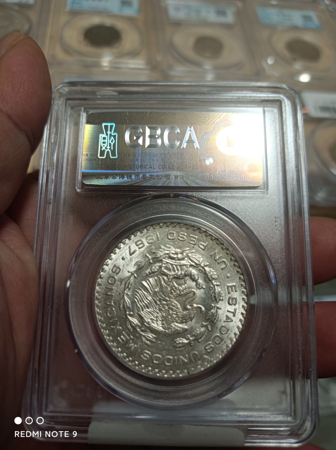 天海银元专场 墨西哥鹰洋1比索