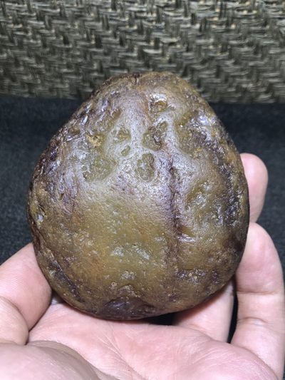 精美天然马达加斯加玛瑙原石把件，摆件一个 - 精美天然马达加斯加玛瑙原石把件，摆件一个