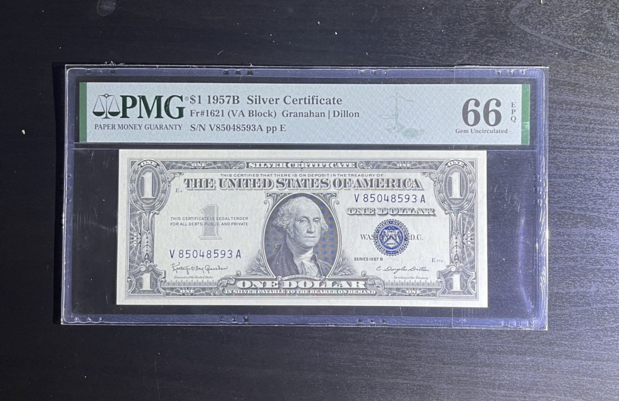 【丑猫0220】今晚7点整，自动“快拍” 57年蓝库1美元