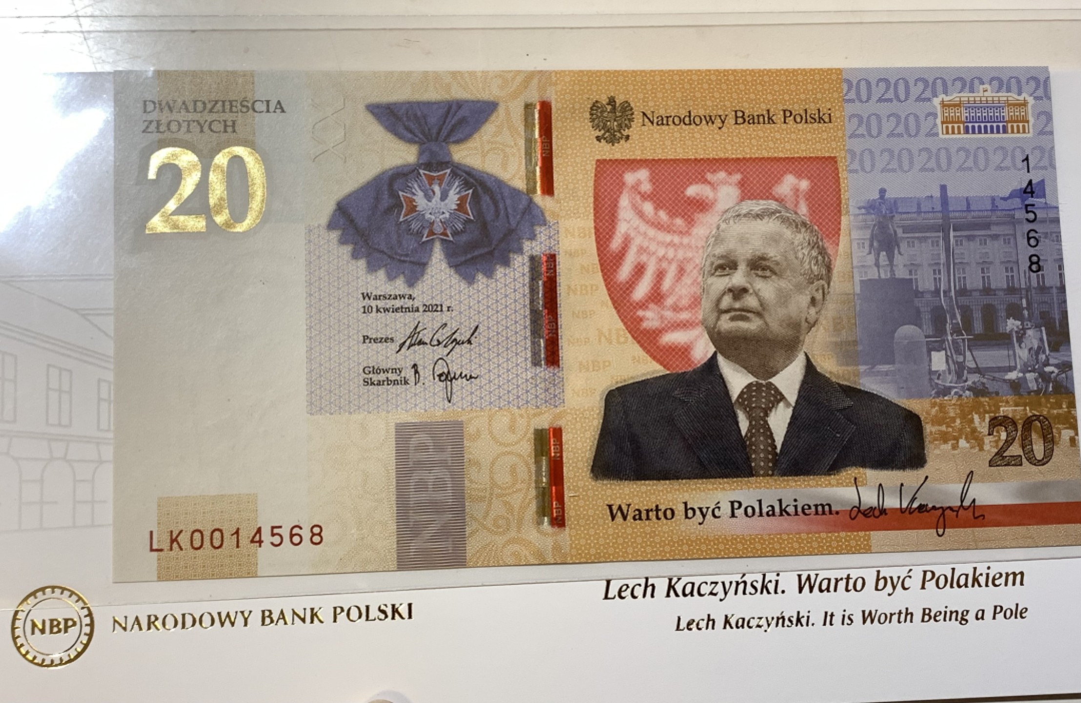 圣域骑士团 | CICE币展&易卜生专场 春天来了 ‼️第三期（2022003） 【上涨品种】2021年 波兰 20面值 纪念钞 全新UNC