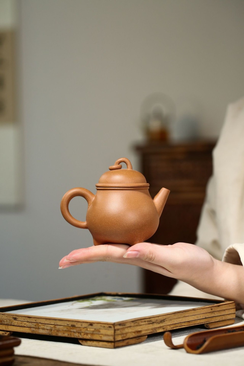 精品宜兴紫砂壶专拍场 三足乳鼎