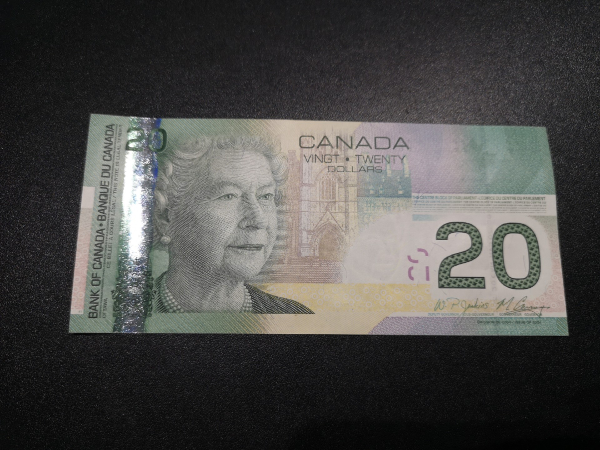 《外钞收藏家》第一百六十六期拍卖（本期89件） 2004年加拿大旅版20元 全新UNC