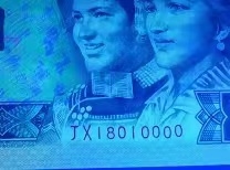 【华誉王者】2月18日精品大拍 PMG66分荧光之王补号狮子 倒置中文双标➕018组合数三倒置狮子罕见超级靓号 全网唯一 JX 1801 0000