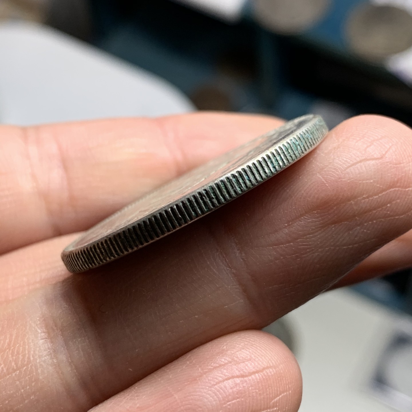 《竞宝斋》第34，35场-本周日，周一2场连拍（全场顺丰包邮） 匈牙利1930年霍尔蒂大公5潘果大银币 此版一般都是差品 这枚品很好