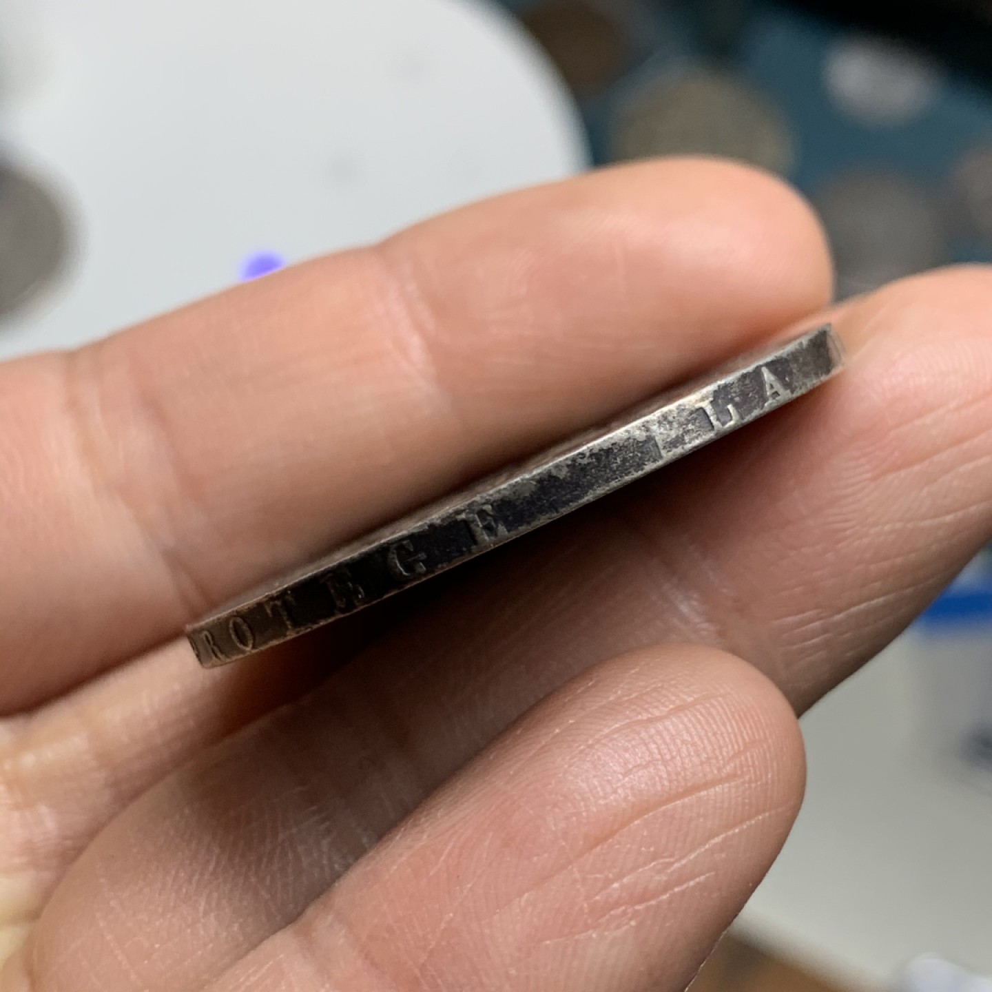 《竞宝斋》第34，35场-本周日，周一2场连拍（全场顺丰包邮） 法国 1844-W年 菲利普一世 5法郎 银币 细节清晰 未下水 妥妥的AU