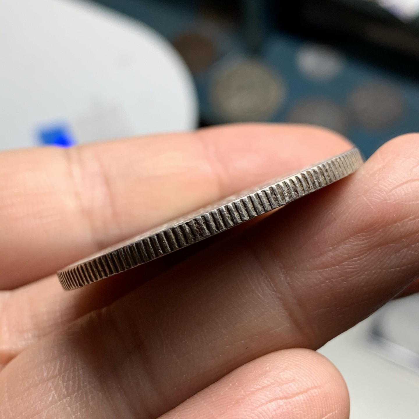 《竞宝斋》第34，35场-本周日，周一2场连拍（全场顺丰包邮） 法属印度支那1900年 坐洋1元 大银币