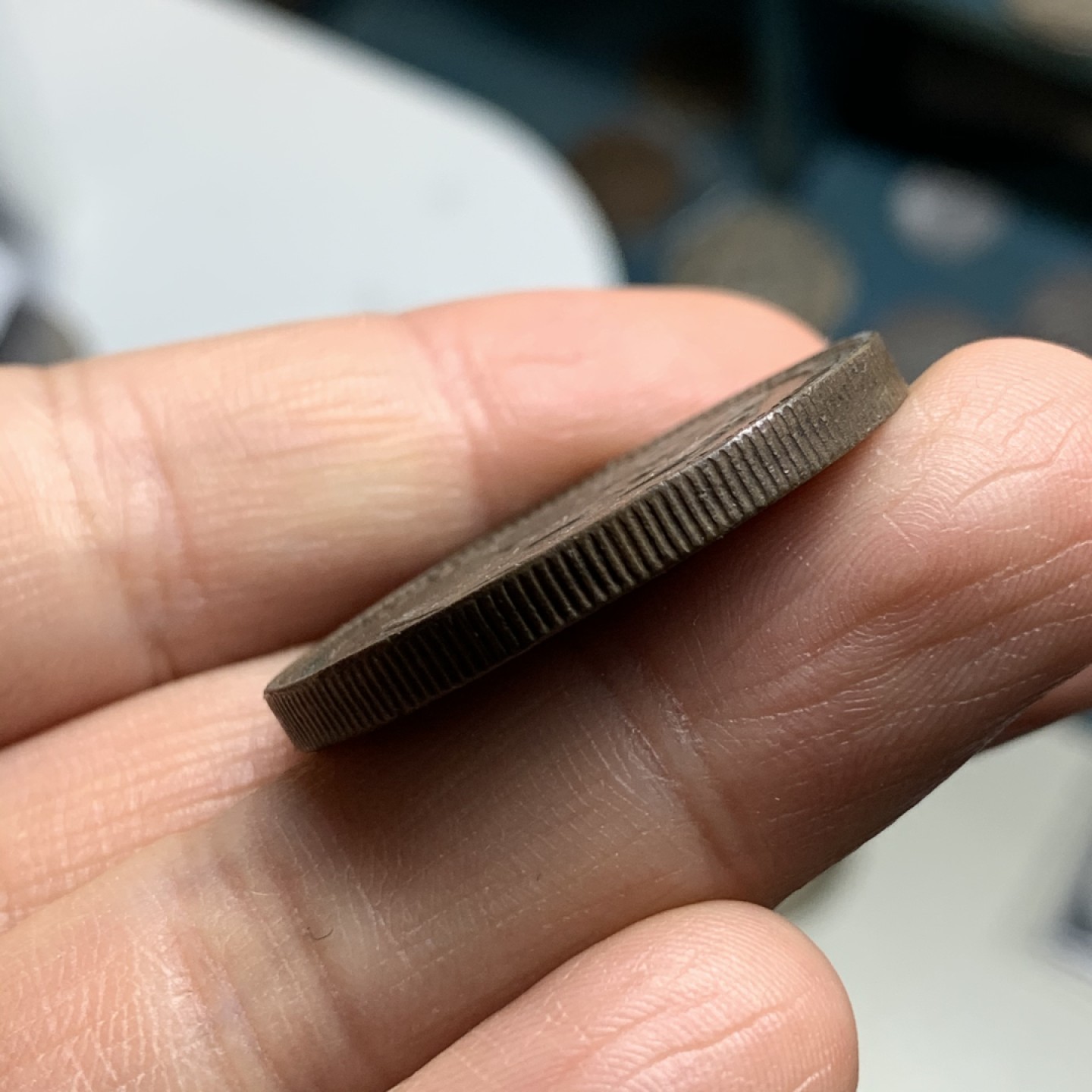 《竞宝斋》第34，35场-本周日，周一2场连拍（全场顺丰包邮） 比利时1853年王储大婚10分大铜币