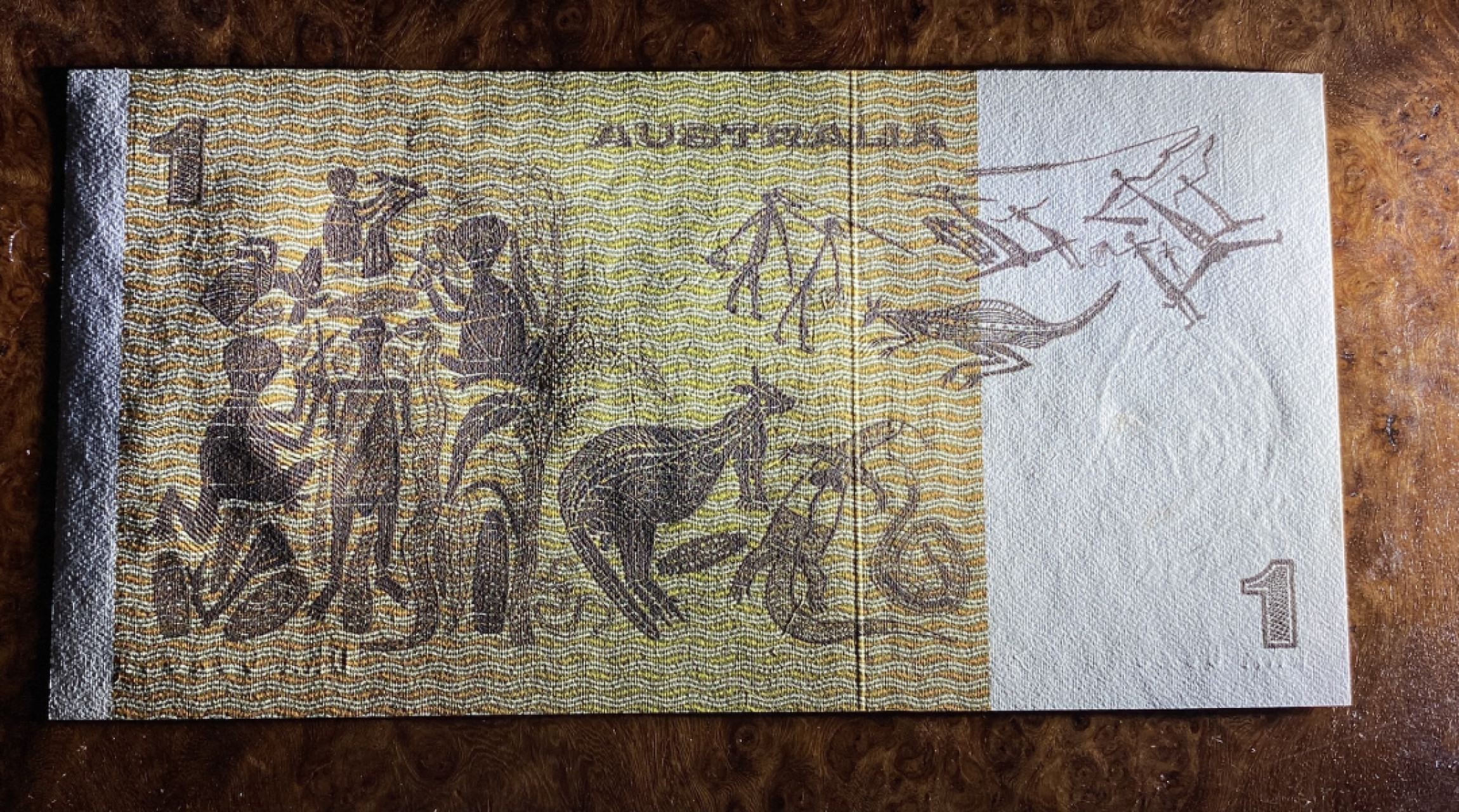 得物拍卖 Chase Auction  第2期 - -世界纸币精粹（二） 澳大利亚老版1、2、5元三张小套，全新UNC！雕刻精美！