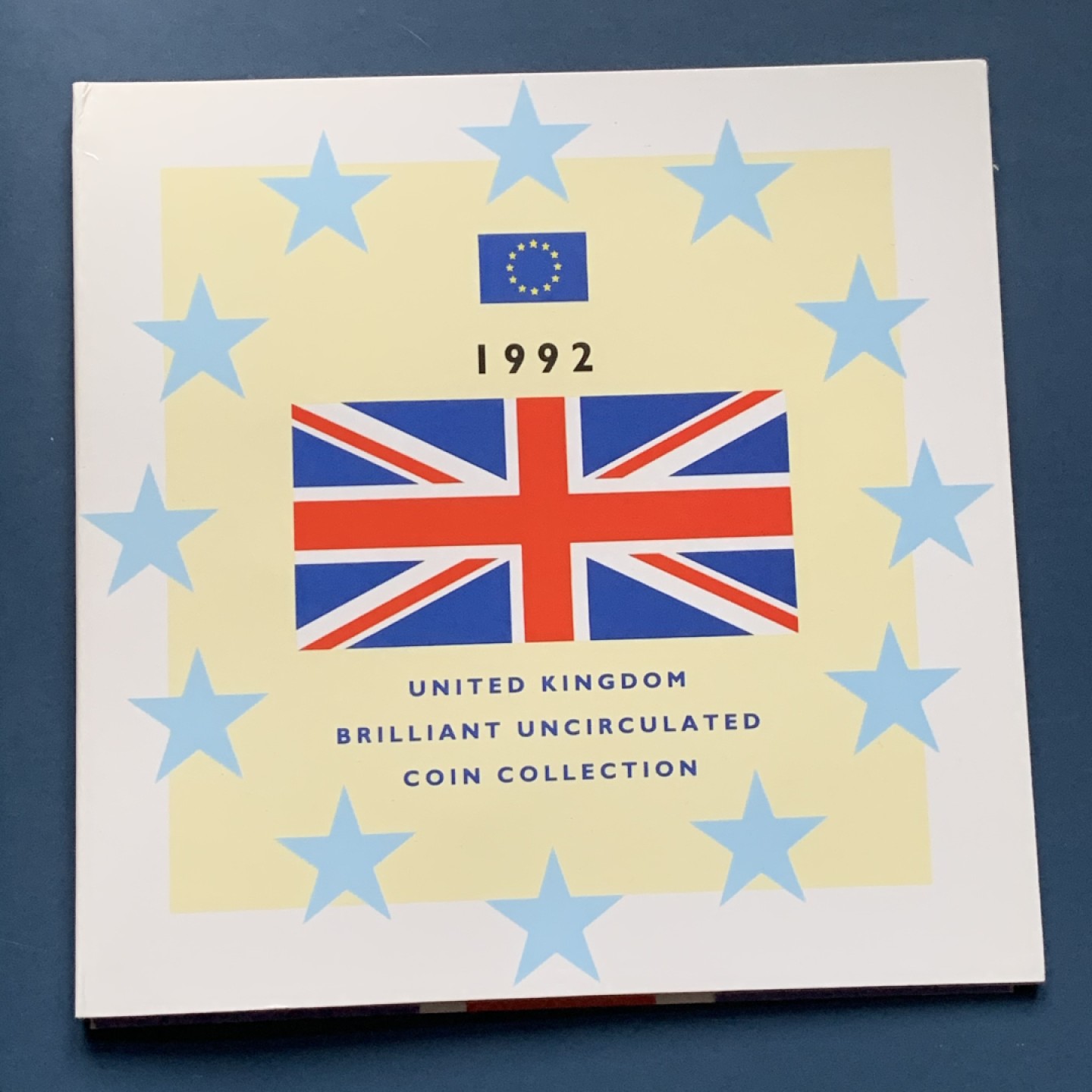 《竞宝斋》第34，35场-本周日，周一2场连拍（全场顺丰包邮） 原封装英国 1992年 9枚套 卡装套币 非常稀少 EBAY成交价70美金左右