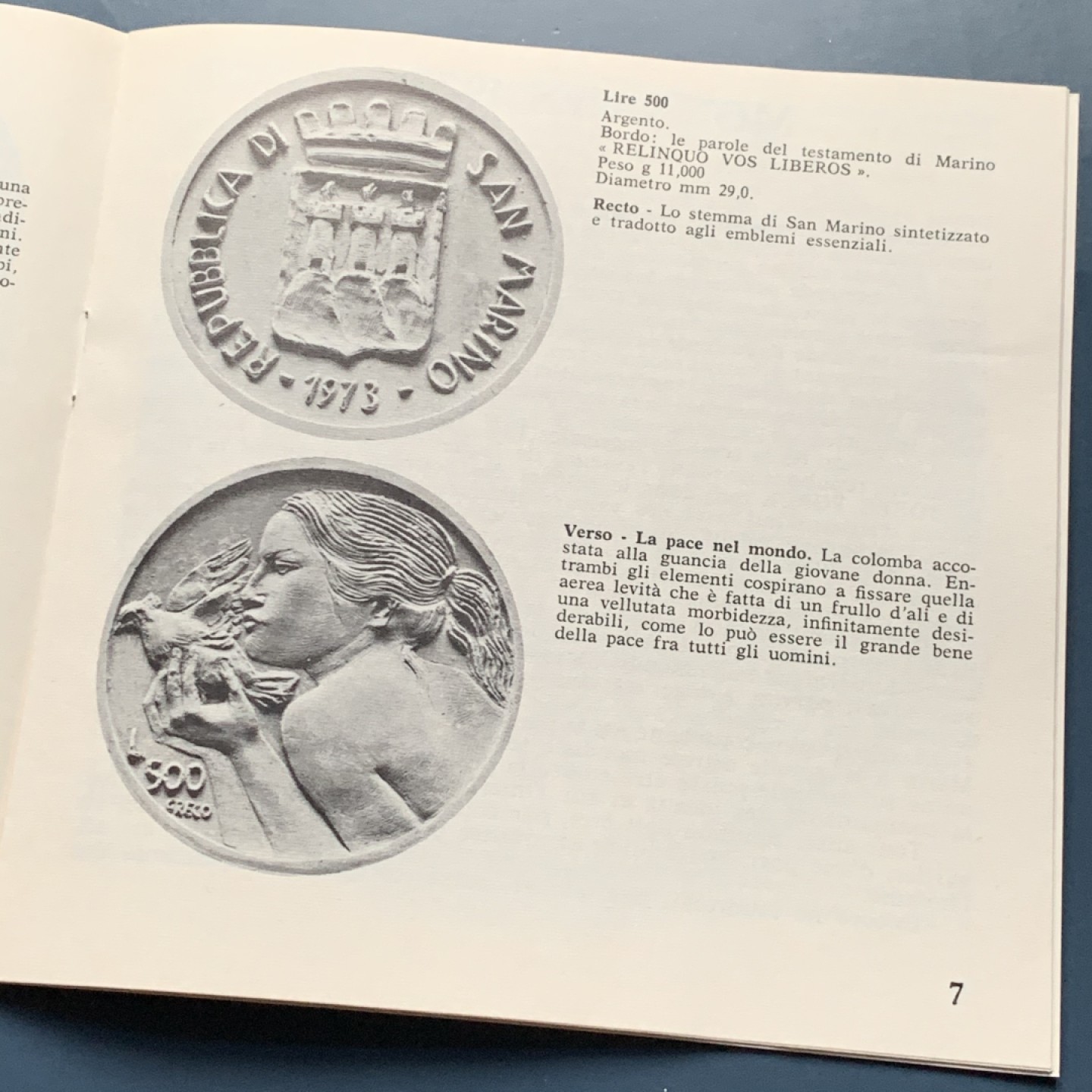 《竞宝斋》第34，35场-本周日，周一2场连拍（全场顺丰包邮） 原盒证书 圣马力诺1973年 8枚封装 500里拉是银币 完美状态