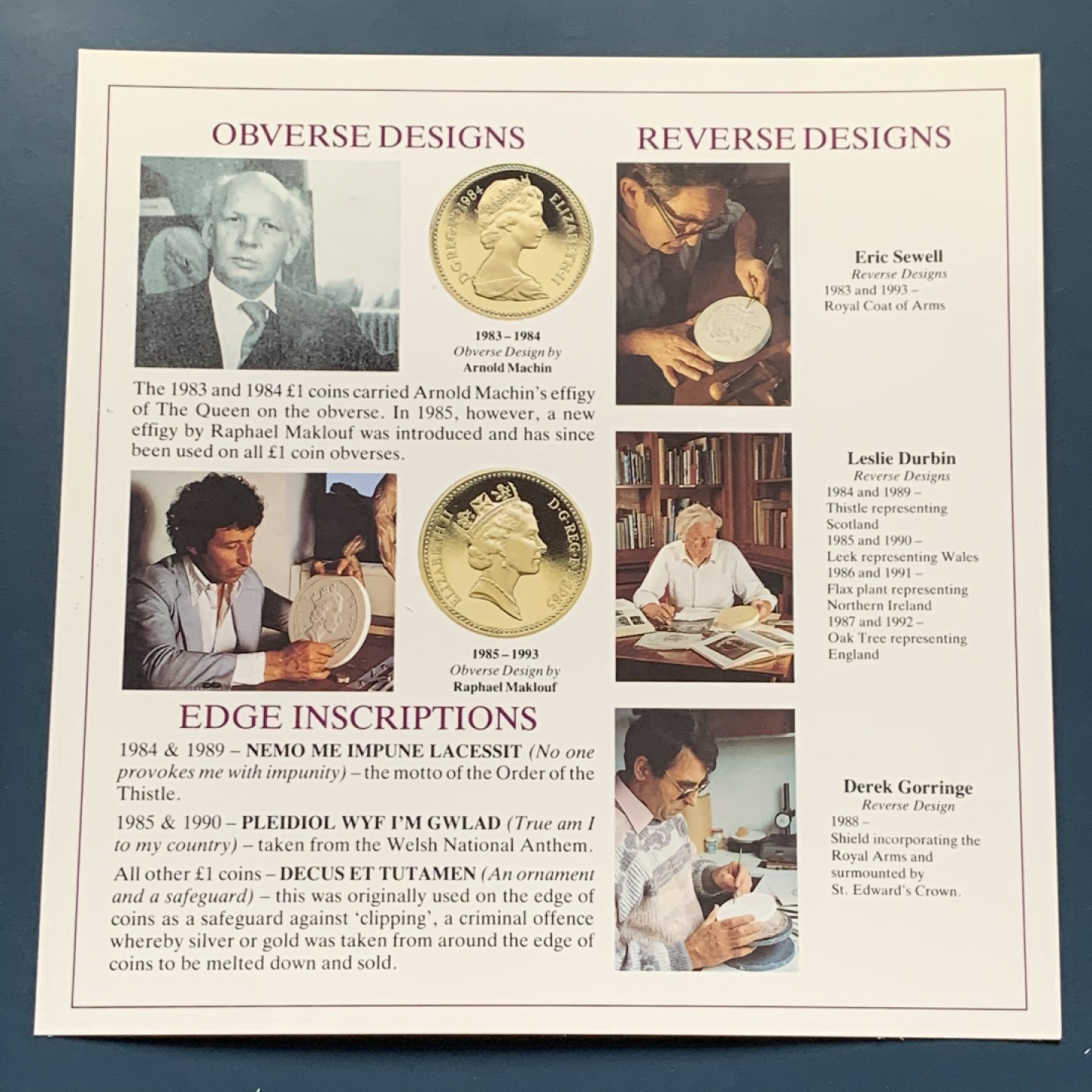 《竞宝斋》第34，35场-本周日，周一2场连拍（全场顺丰包邮） 原封装英国 1993年 8枚套 卡装套币 非常稀少 EBAY成交价80美金左右