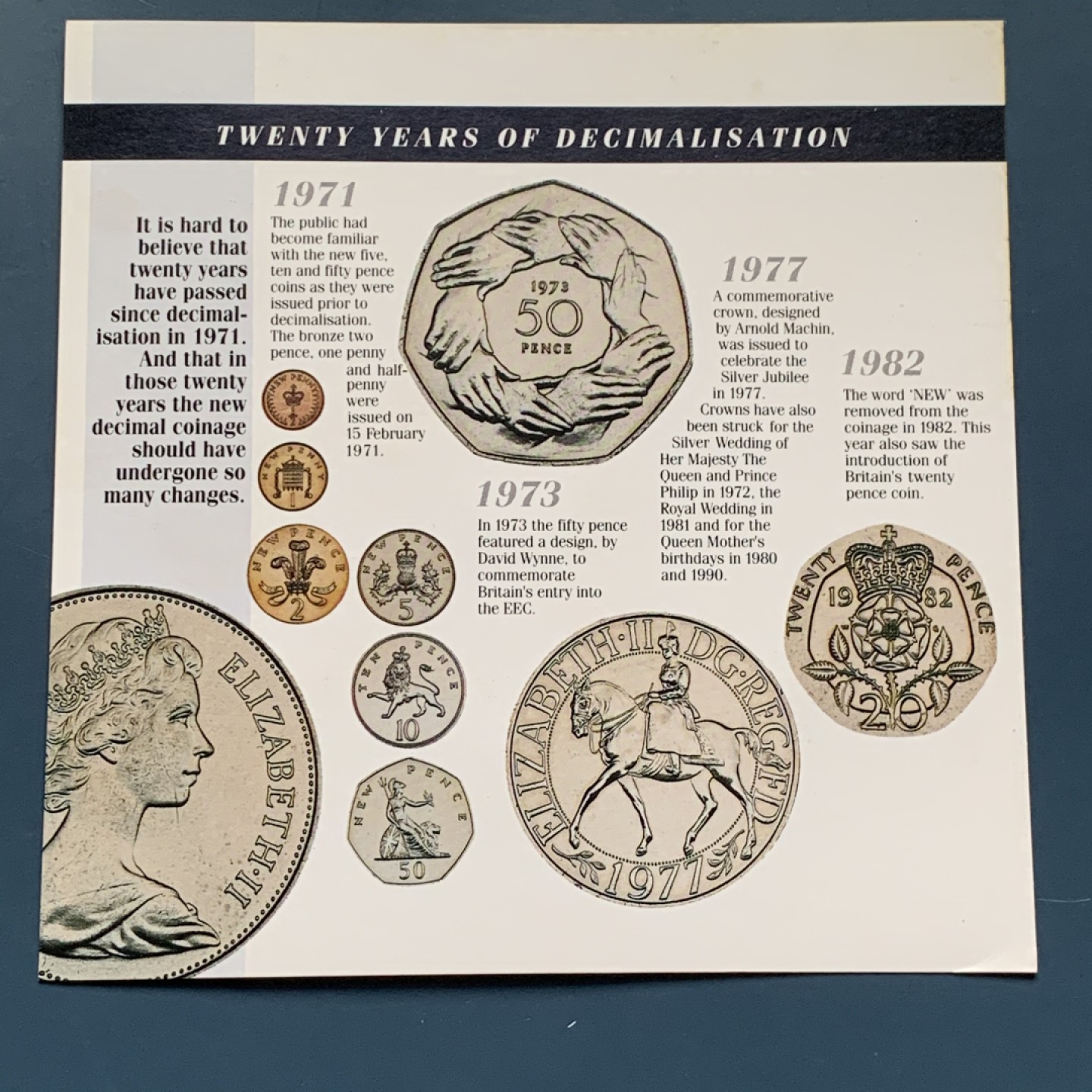 《竞宝斋》第34，35场-本周日，周一2场连拍（全场顺丰包邮） 原封装英国 1991年 7枚套 卡装套币