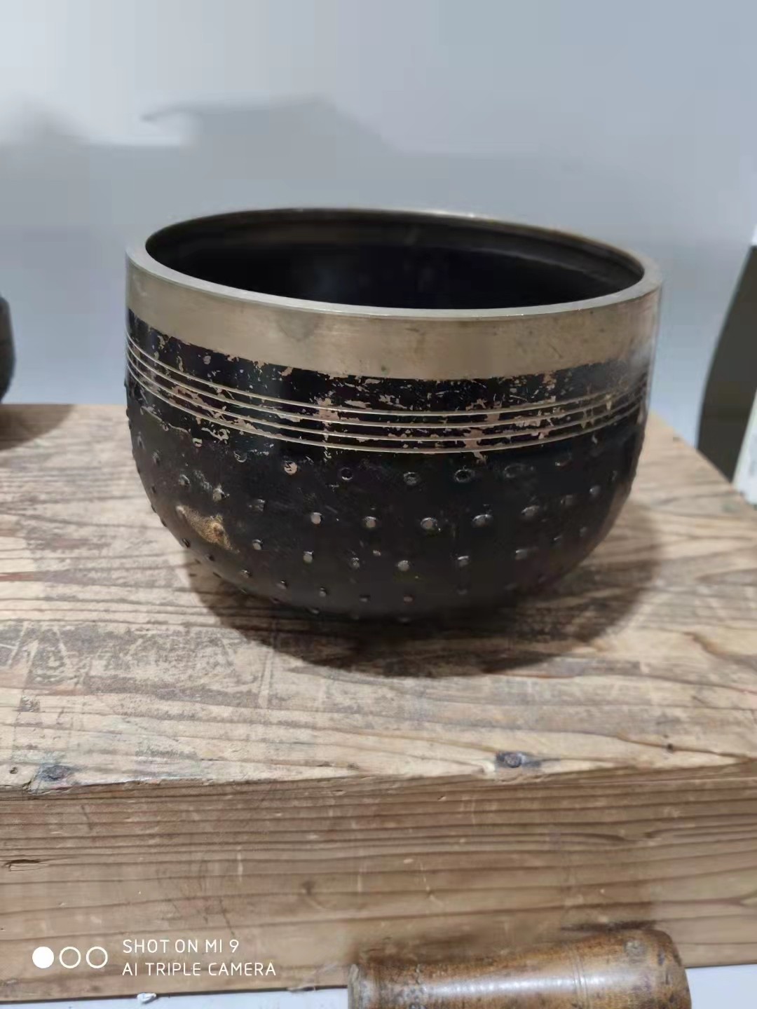 千器雅集—日本回流铜器臻藏 日本回流    昭和时期铜器——佛教密宗礼佛铜磬