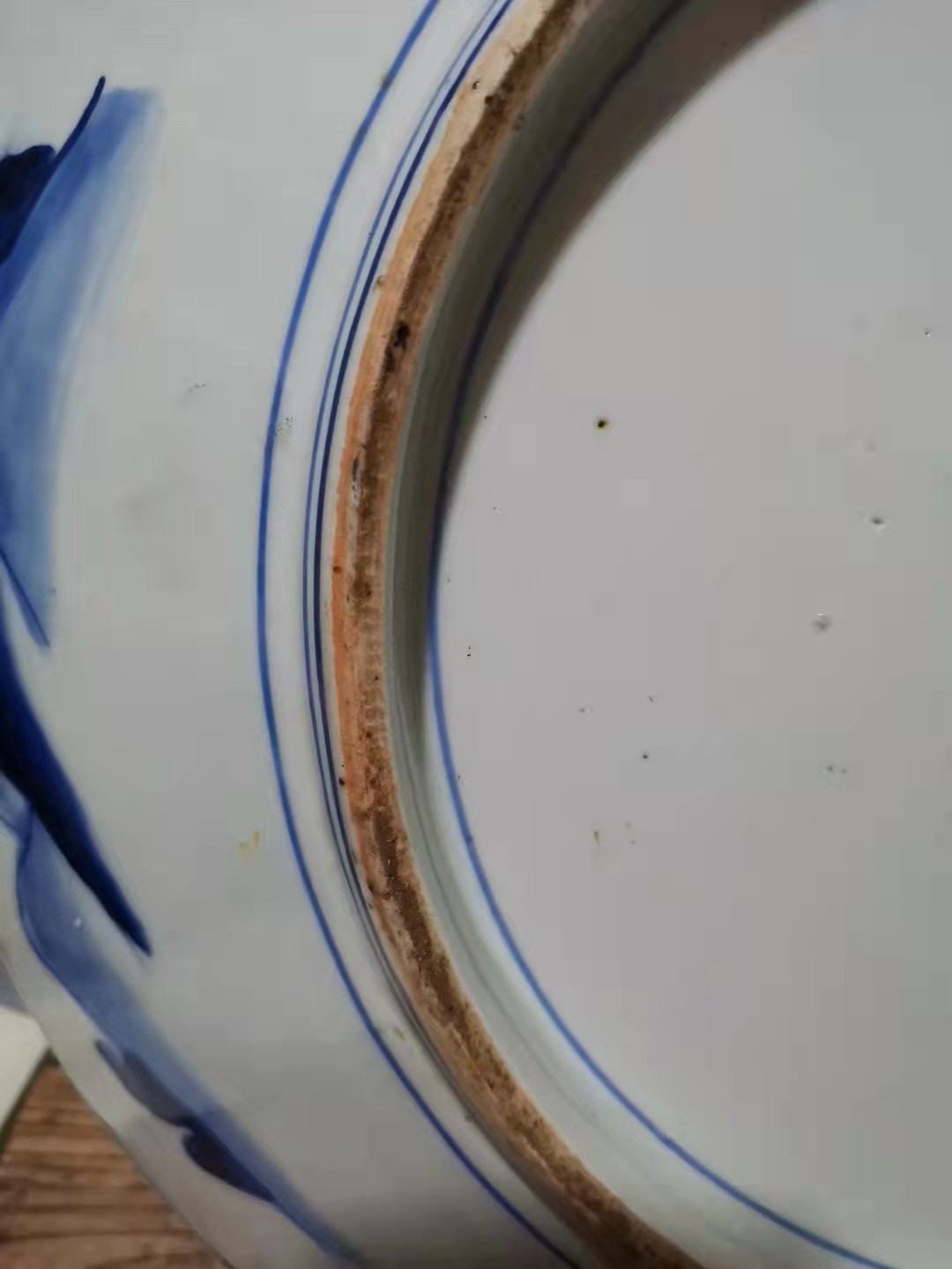 千器雅集—日本回流瓷器臻藏 大正昭和早期（民国）老青花瓷器——青花山水大赏盘