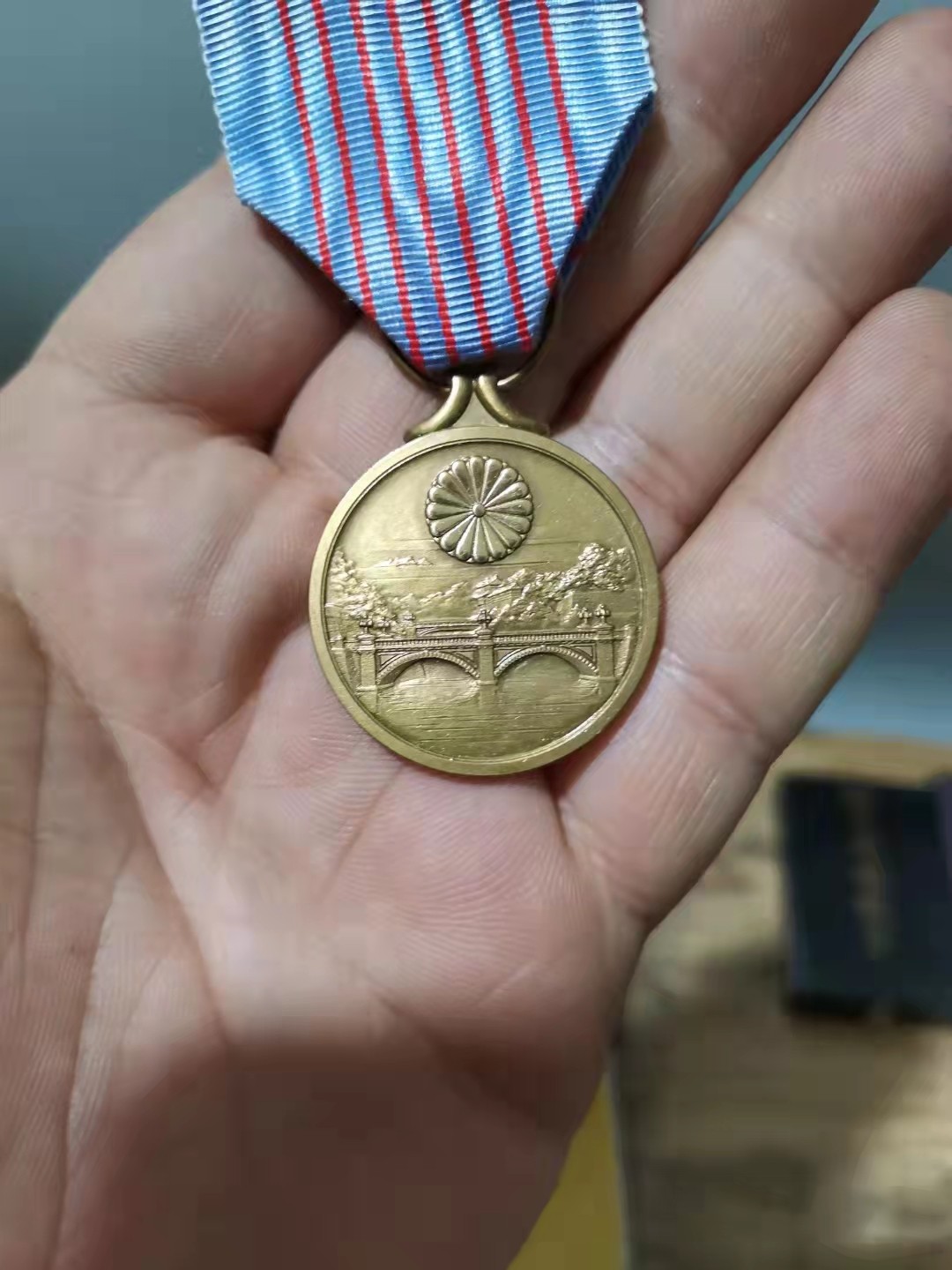 千器雅集—日本回流铜器臻藏 1940年日本二战皇纪2600年铜章