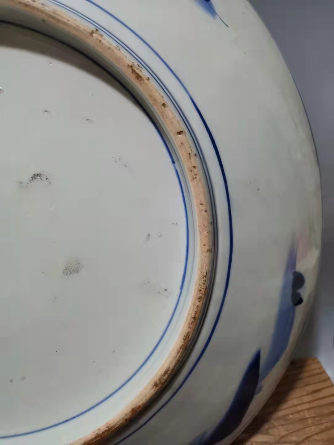 千器雅集—日本回流瓷器臻藏 大正昭和早期（民国）老青花瓷器——青花山水大赏盘