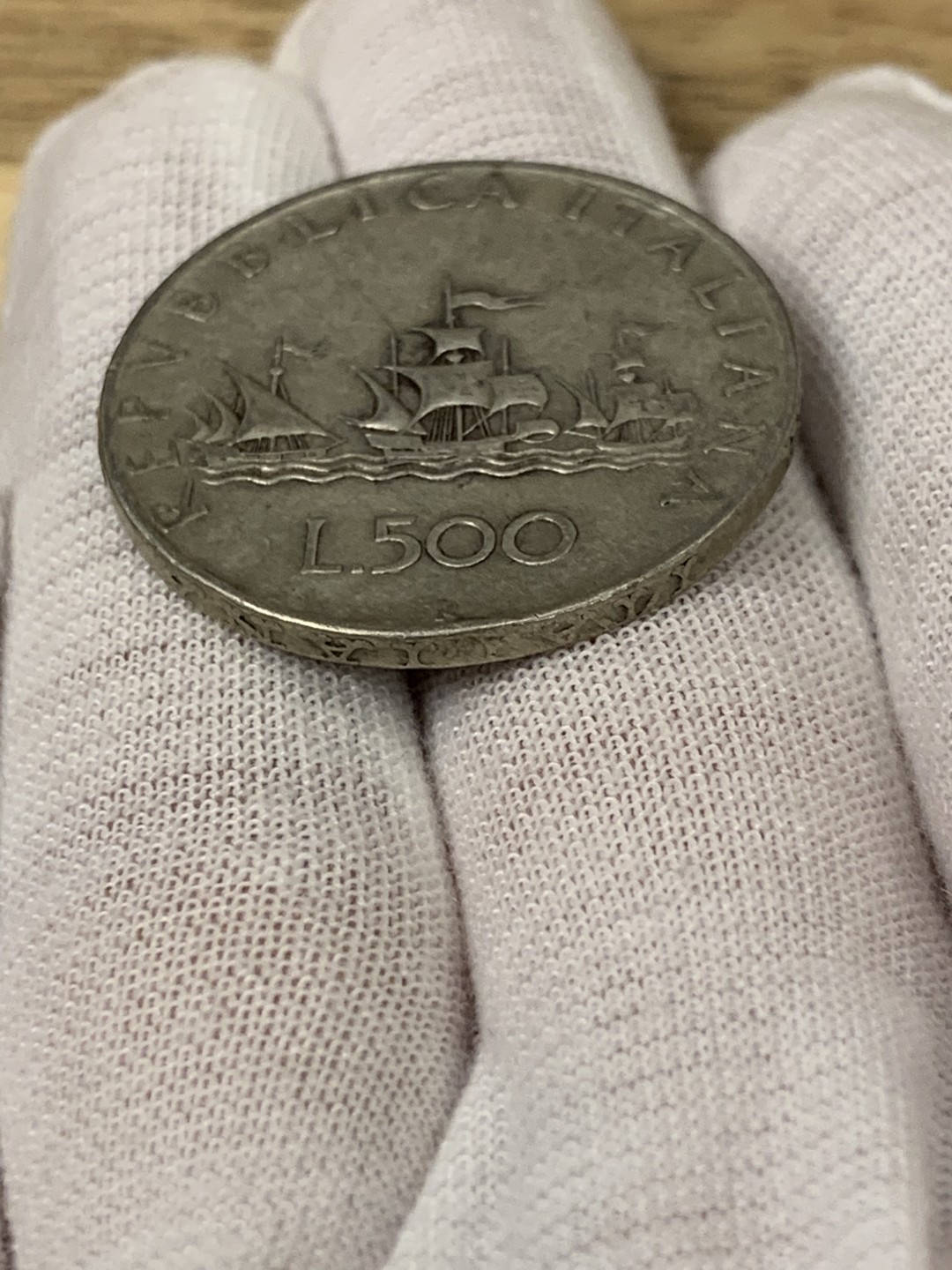 欧陆典藏，“币”定生辉，外币专场第一期 1959年意大利文艺复兴服饰女性500里拉银币 直径：29.3mm 克重：11