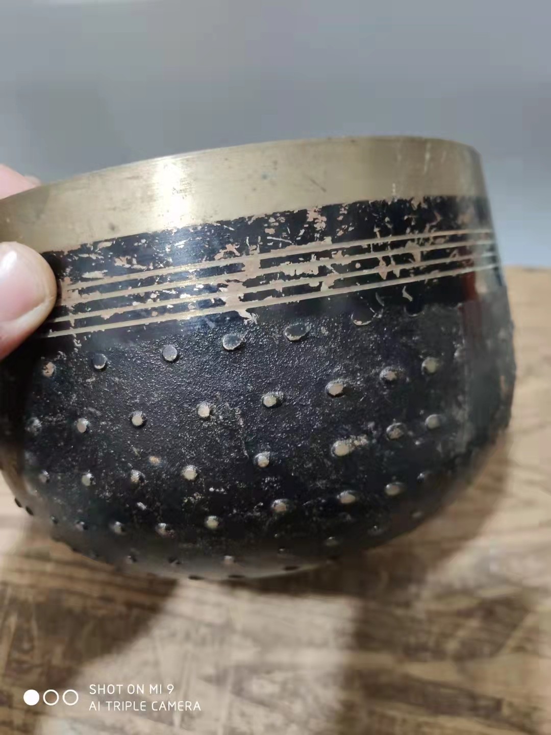 千器雅集—日本回流铜器臻藏 日本回流    昭和时期铜器——佛教密宗礼佛铜磬