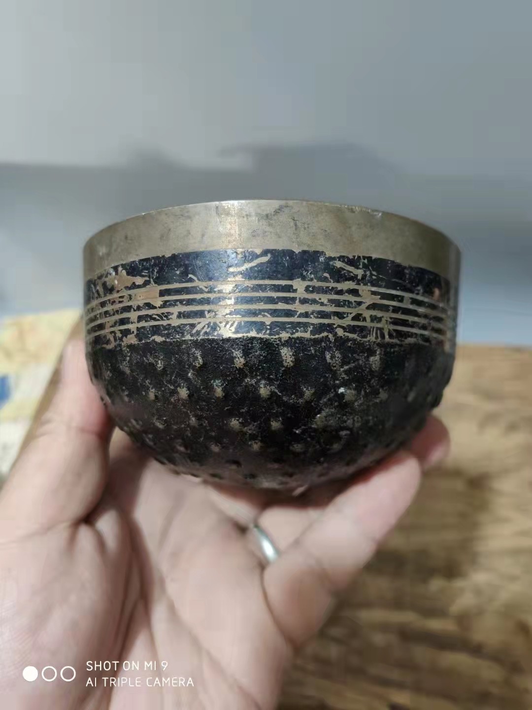 千器雅集—日本回流铜器臻藏 日本回流   昭和时期铜器——佛教密宗礼佛铜磬