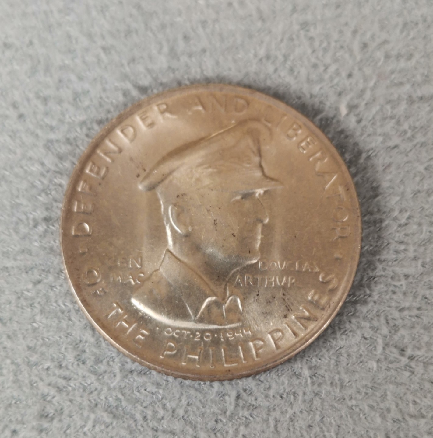 第27期拍卖会 美属菲律宾1947年50分银币（原光）