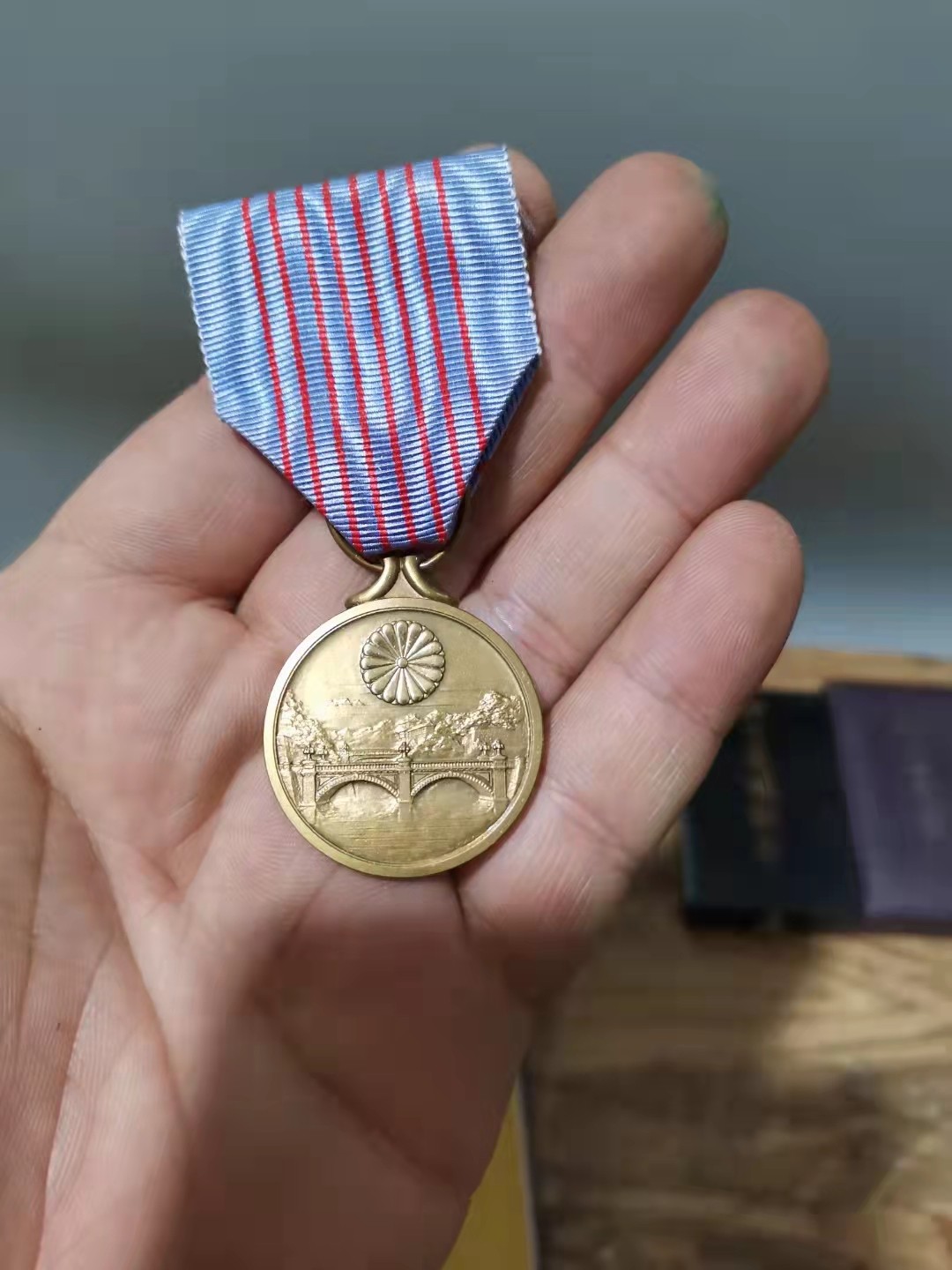 千器雅集—日本回流铜器臻藏 1940年日本二战皇纪2600年铜章