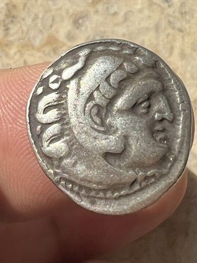 古希腊马其顿王国（公元前）亚历山大大帝一德银币，一币一图 - 一德银币
