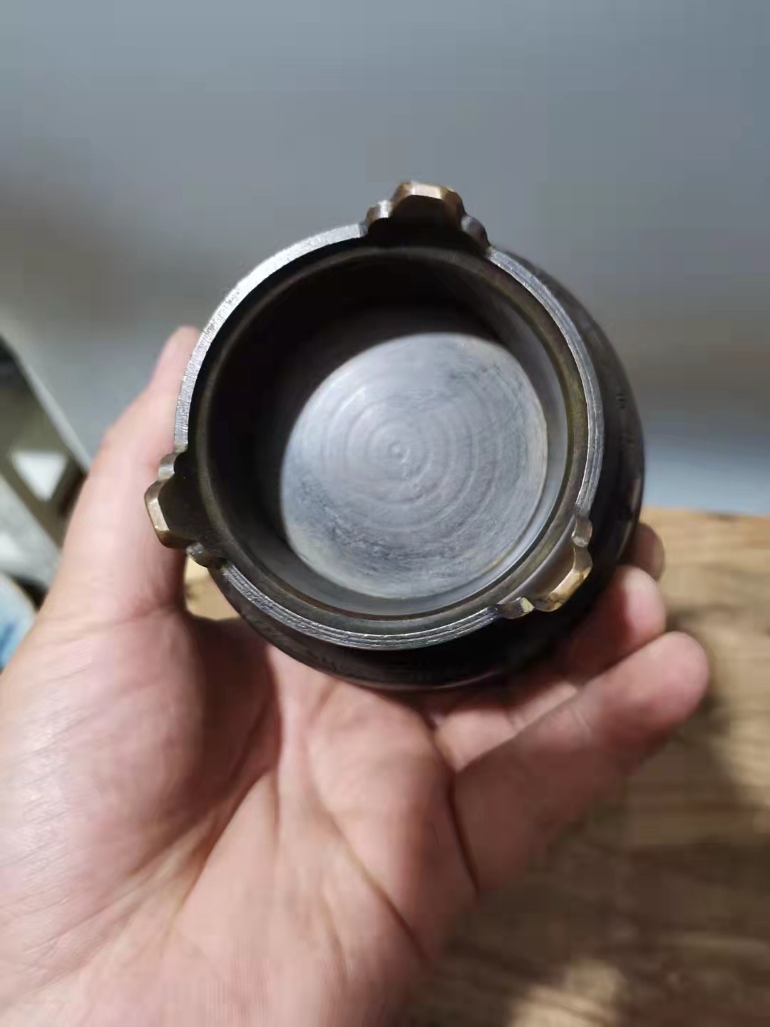 千器雅集—日本回流铜器臻藏 日本回流铜器精品——漆金工艺铜香炉香薰